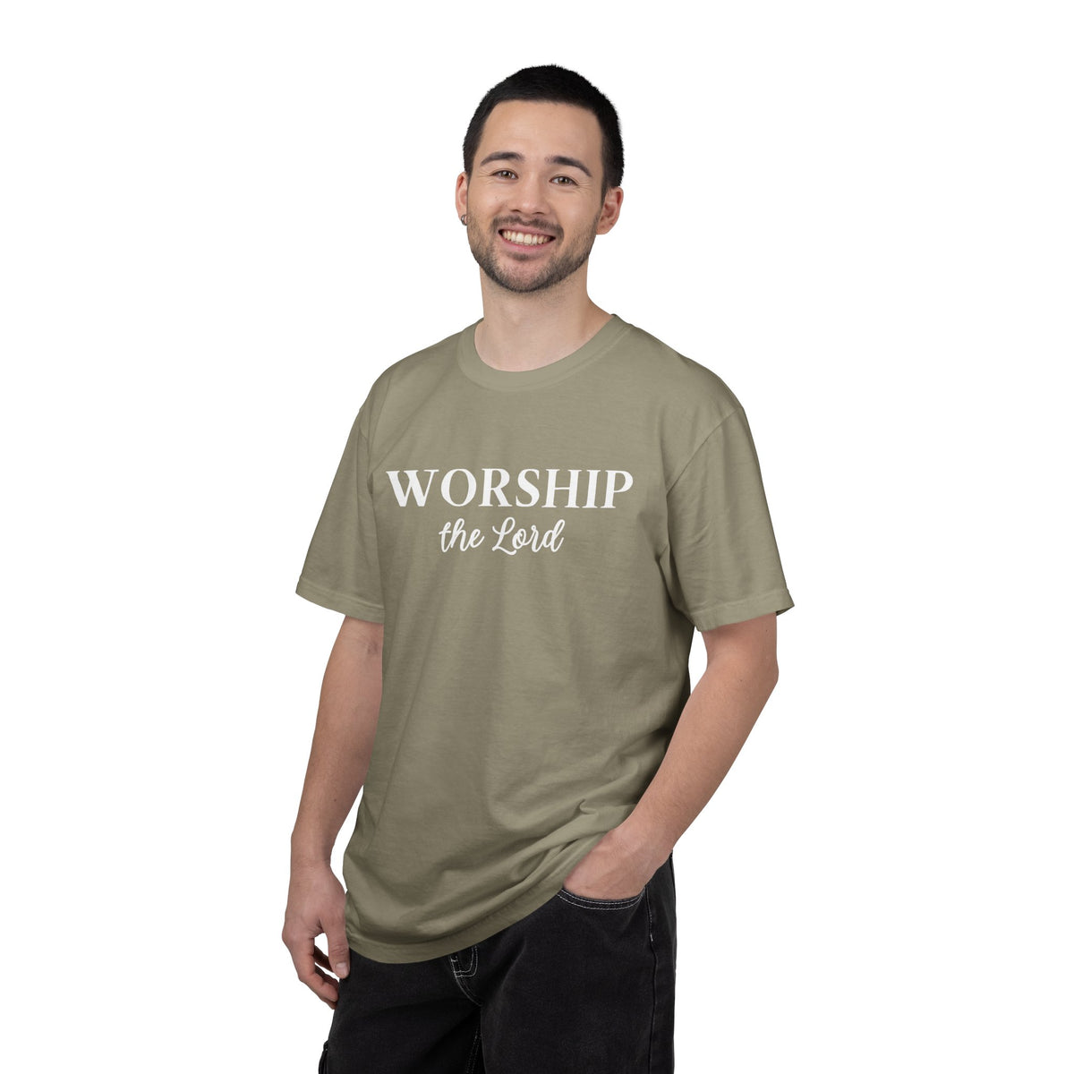 “Worship the Lord” Christian Faith T-Shirt