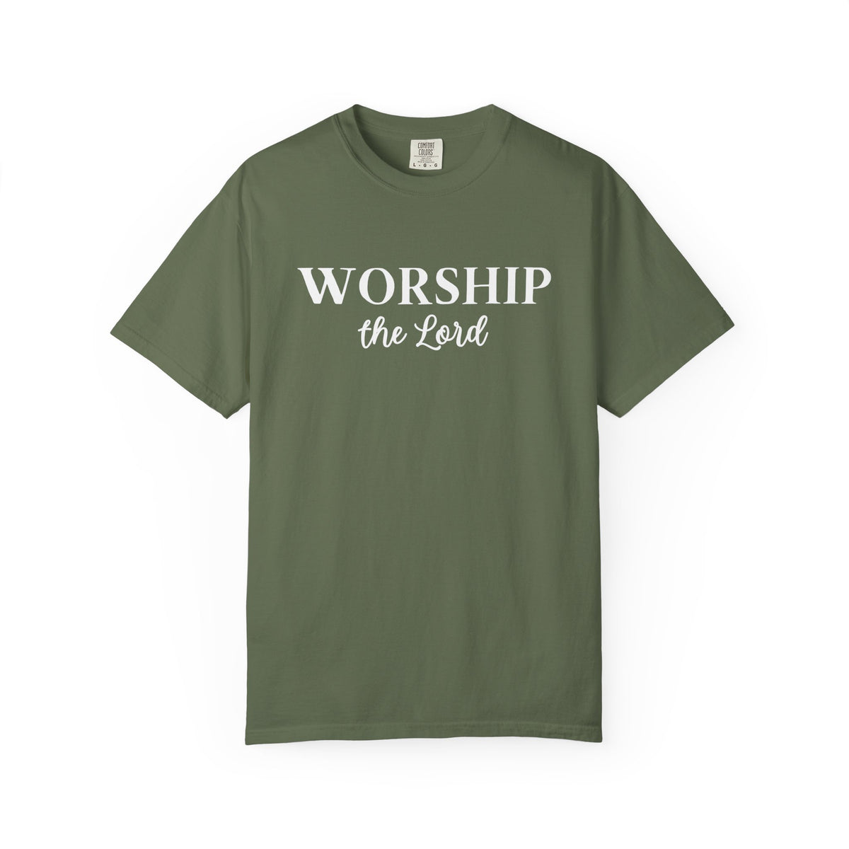 “Worship the Lord” Christian Faith T-Shirt