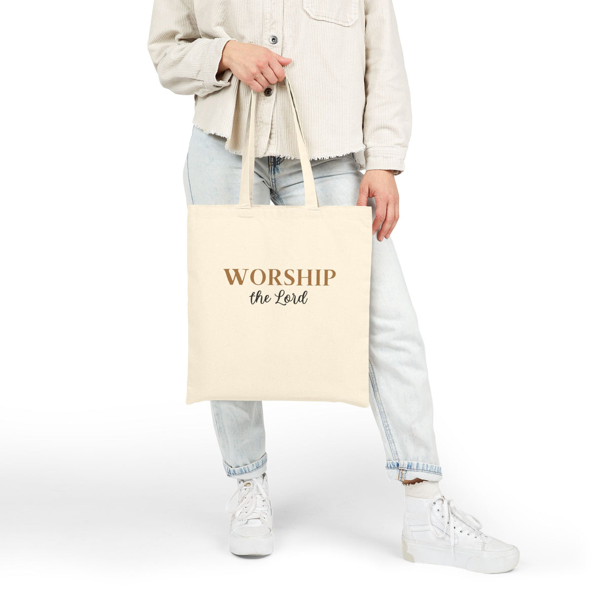 Worship the Lord | Canvas Tote