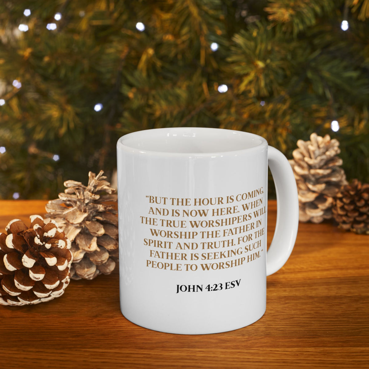 Worship Leader Ceramic Mug – Inspirational Scripture Coffee Cup (11oz/15oz)