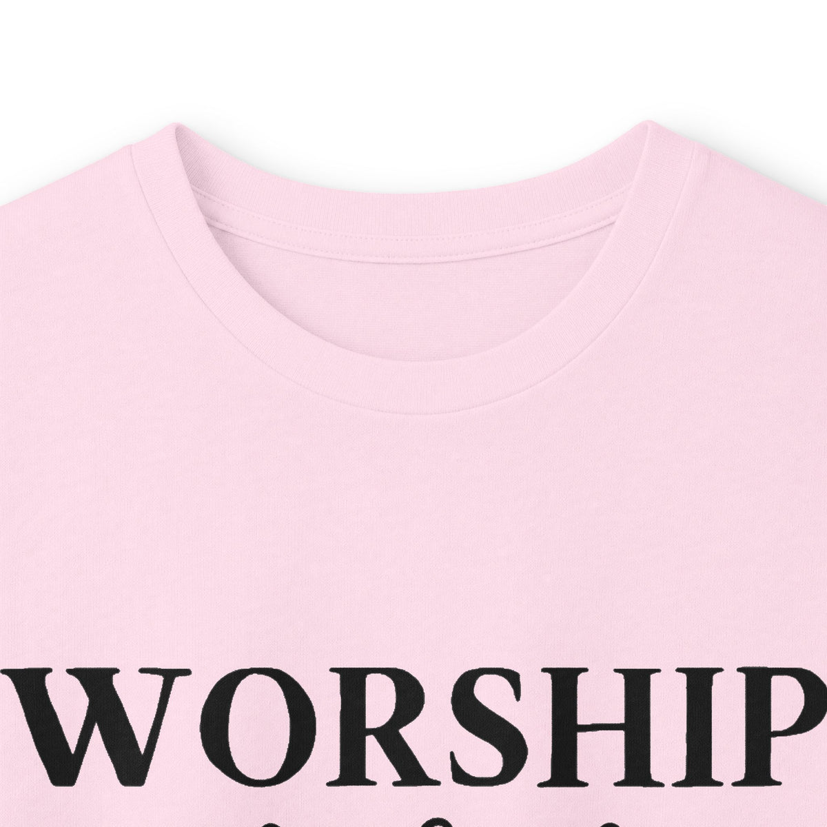 Worship the Lord Long Sleeve Tee — Christian Faith Graphic Shirt