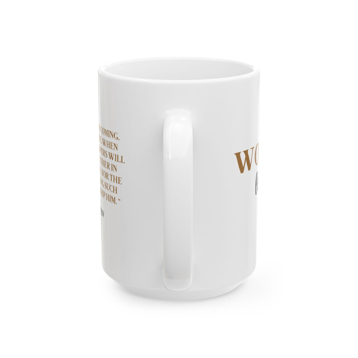 Worship Leader Ceramic Mug – Inspirational Scripture Coffee Cup (11oz/15oz)