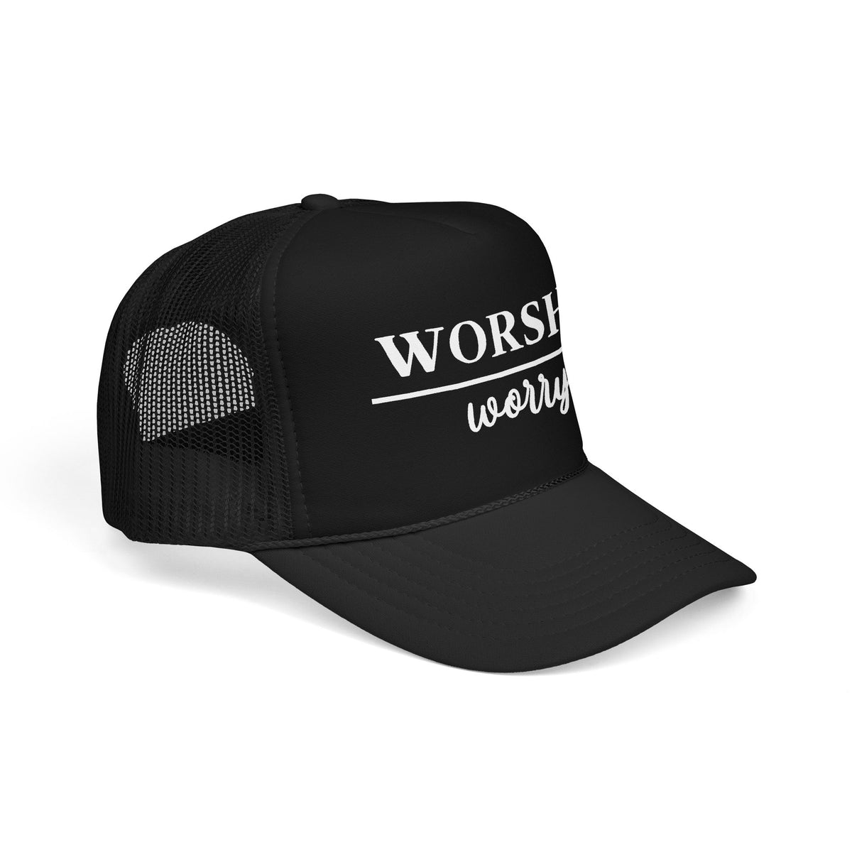 Worship Over Worry Trucker Hat