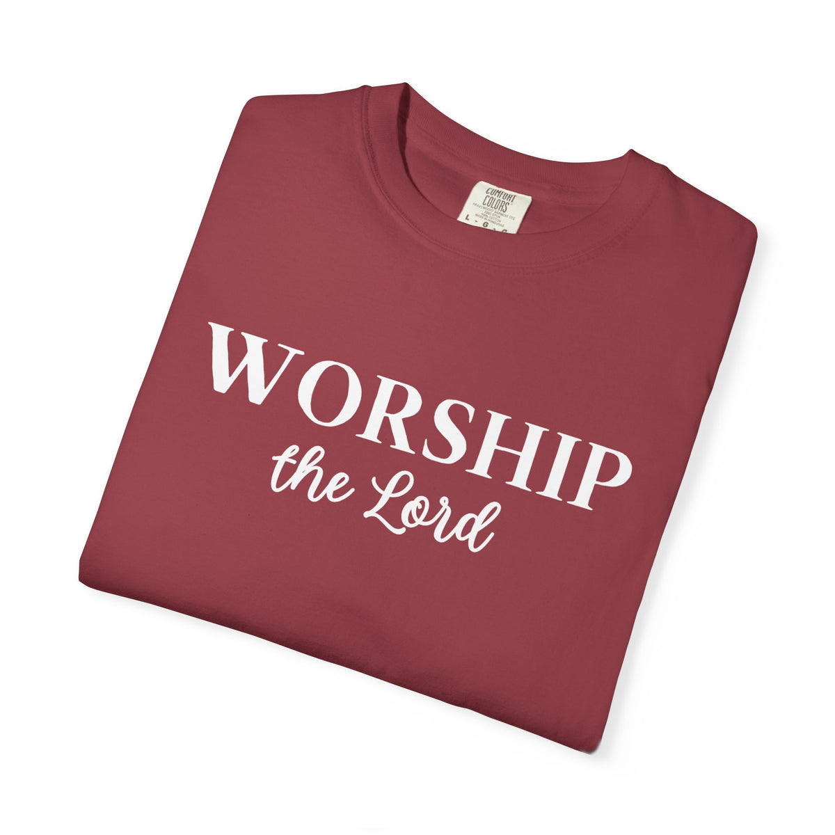 “Worship the Lord” Christian Faith T-Shirt