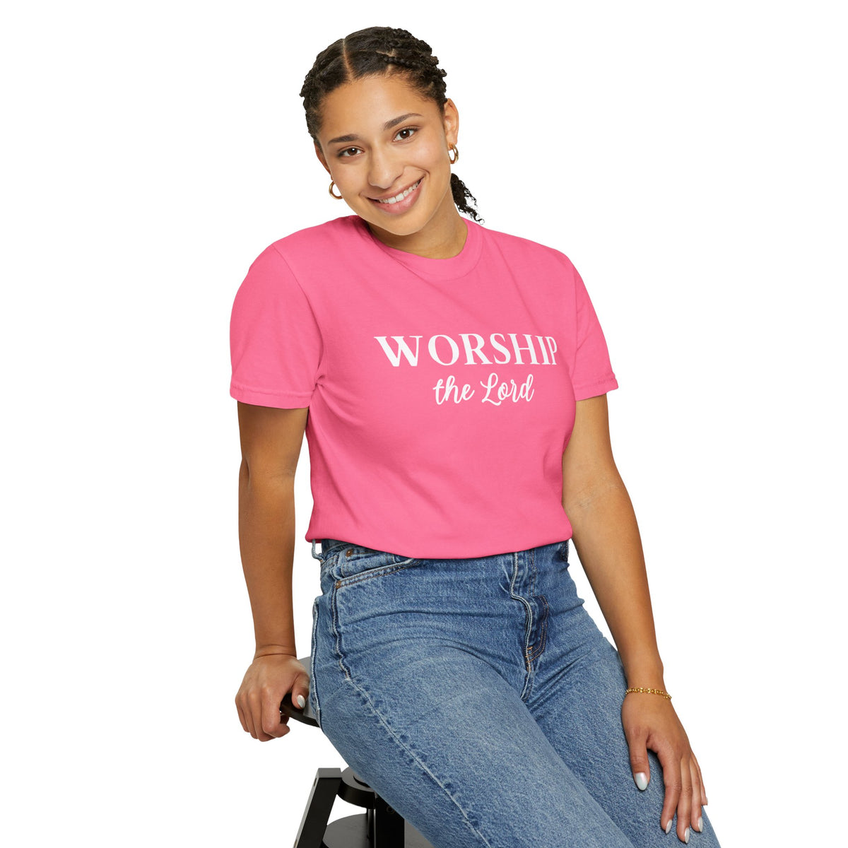 “Worship the Lord” Christian Faith T-Shirt