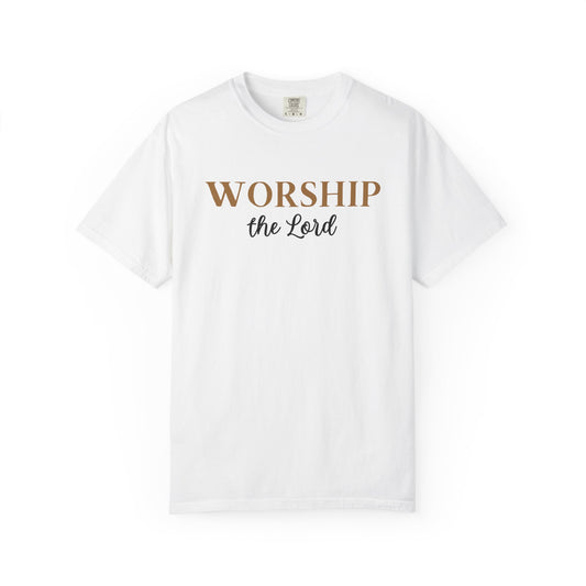 “Worship the Lord” Christian Faith T-Shirt