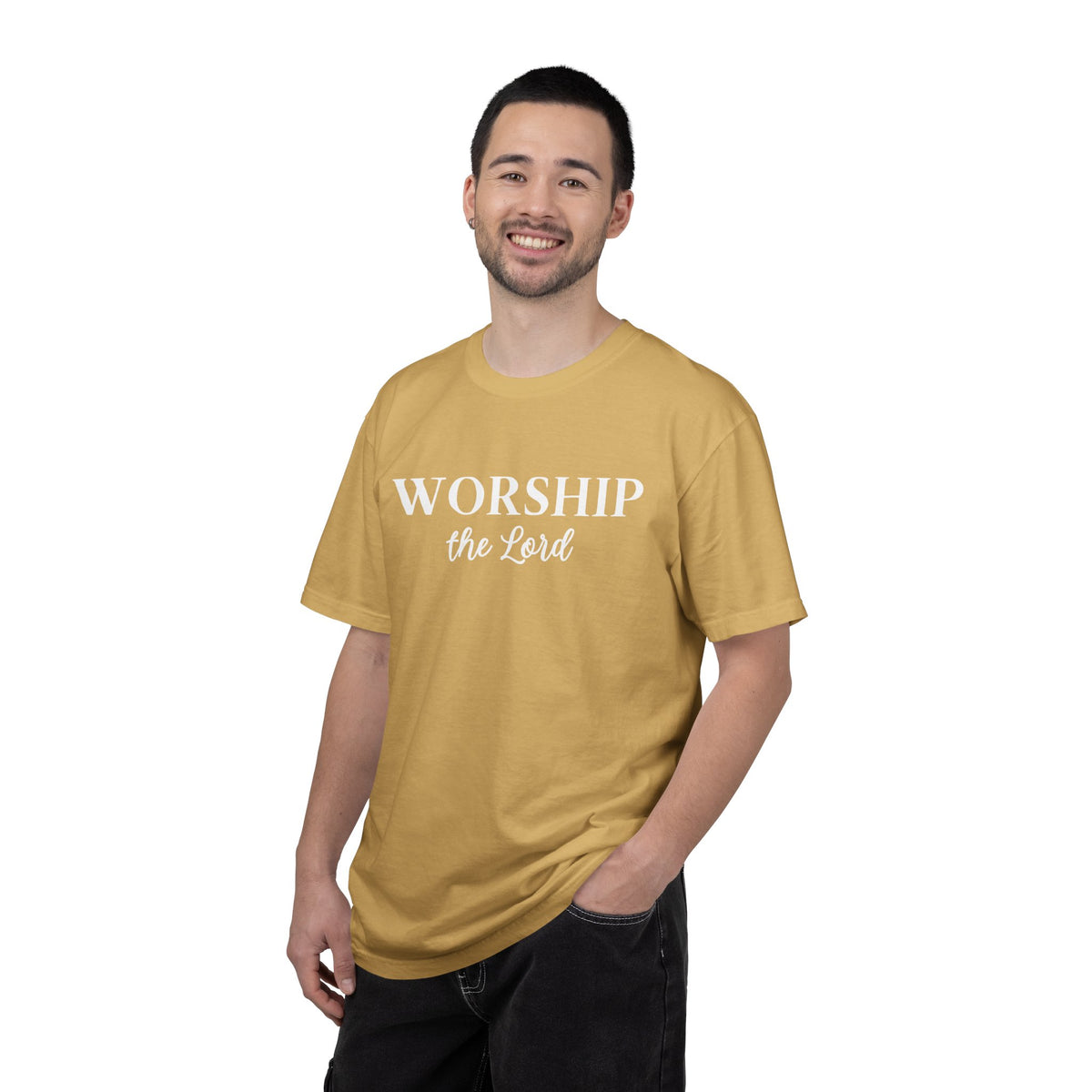 “Worship the Lord” Christian Faith T-Shirt