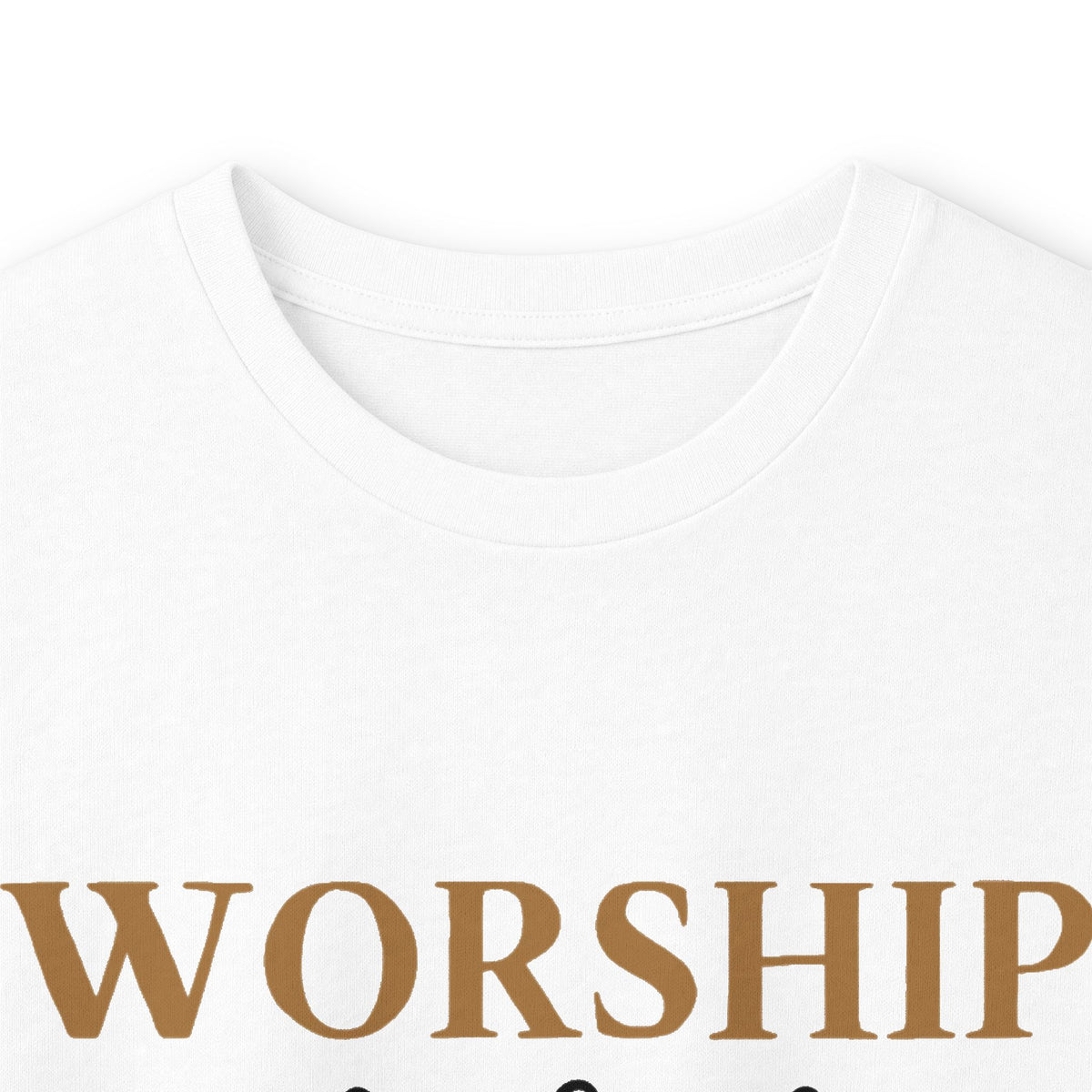 Worship the Lord Long Sleeve Tee — Christian Faith Graphic Shirt