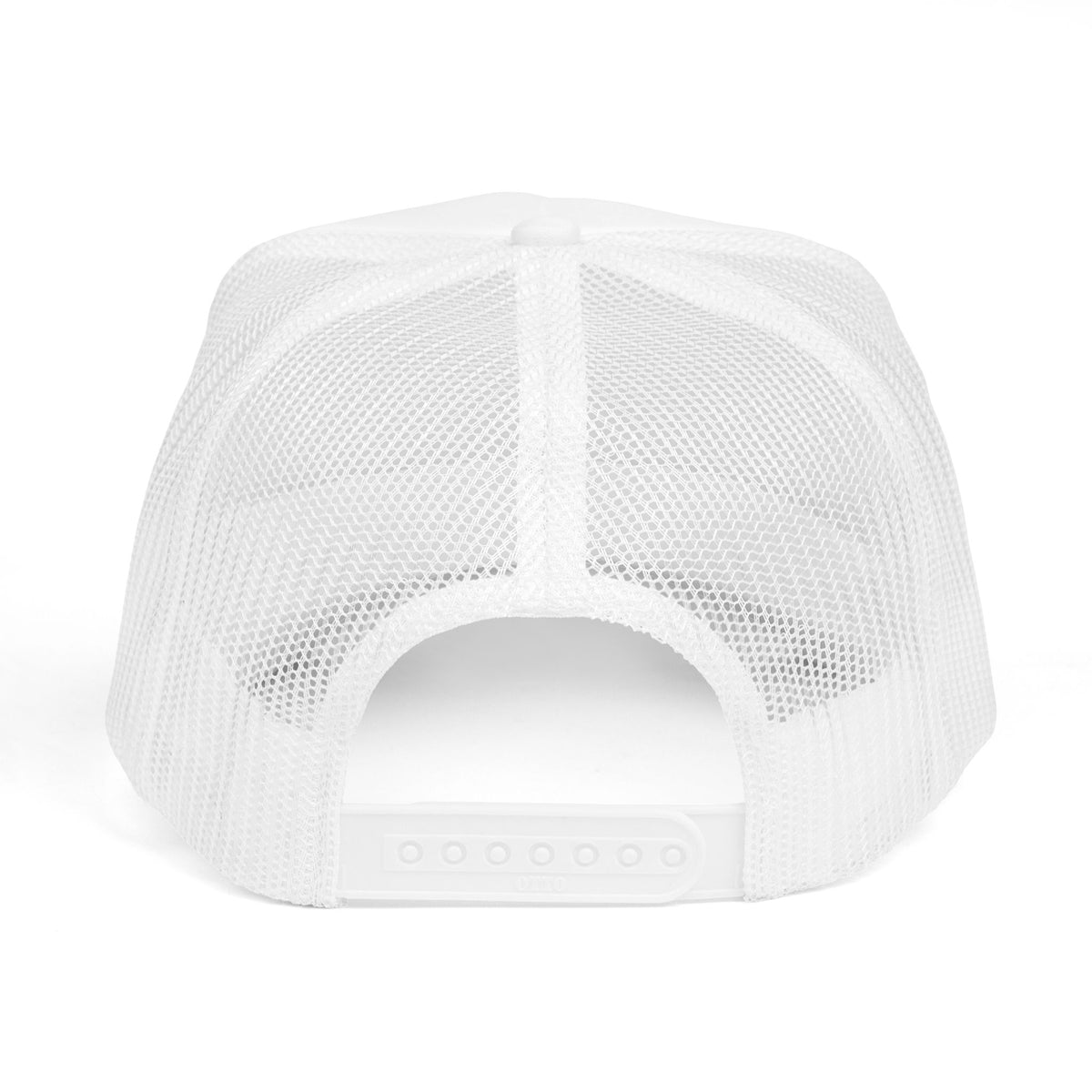 Worship Over Worry Trucker Hat — Pink Faith Foam Hat