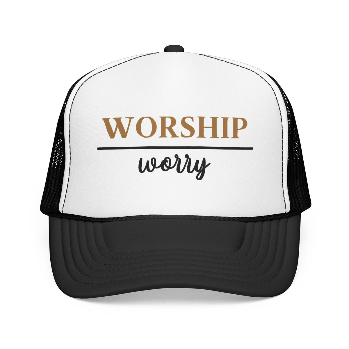 Worship Over Worry Trucker Hat