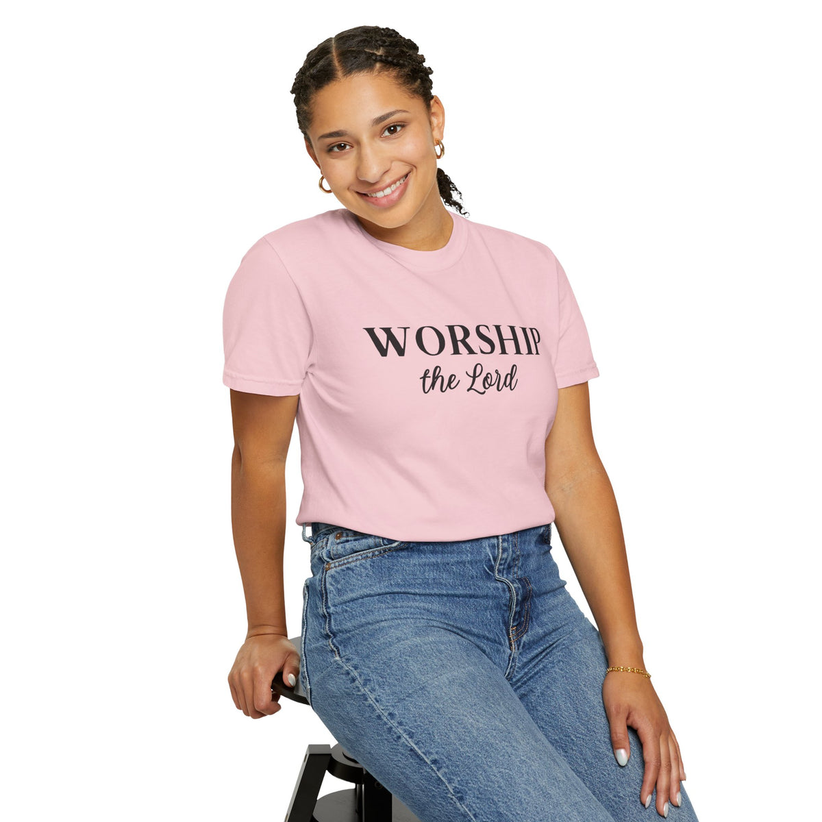“Worship the Lord” Christian Faith T-Shirt