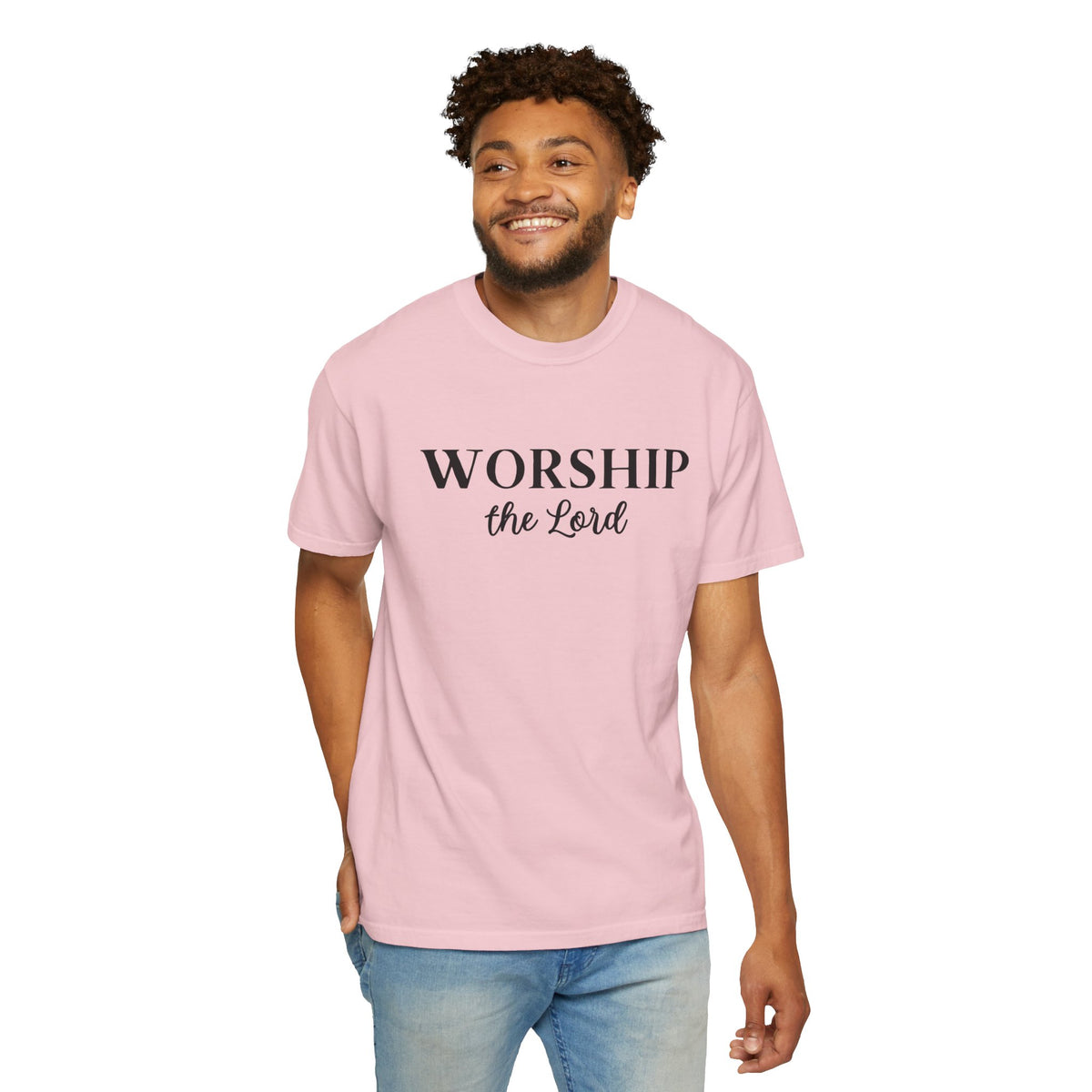 “Worship the Lord” Christian Faith T-Shirt