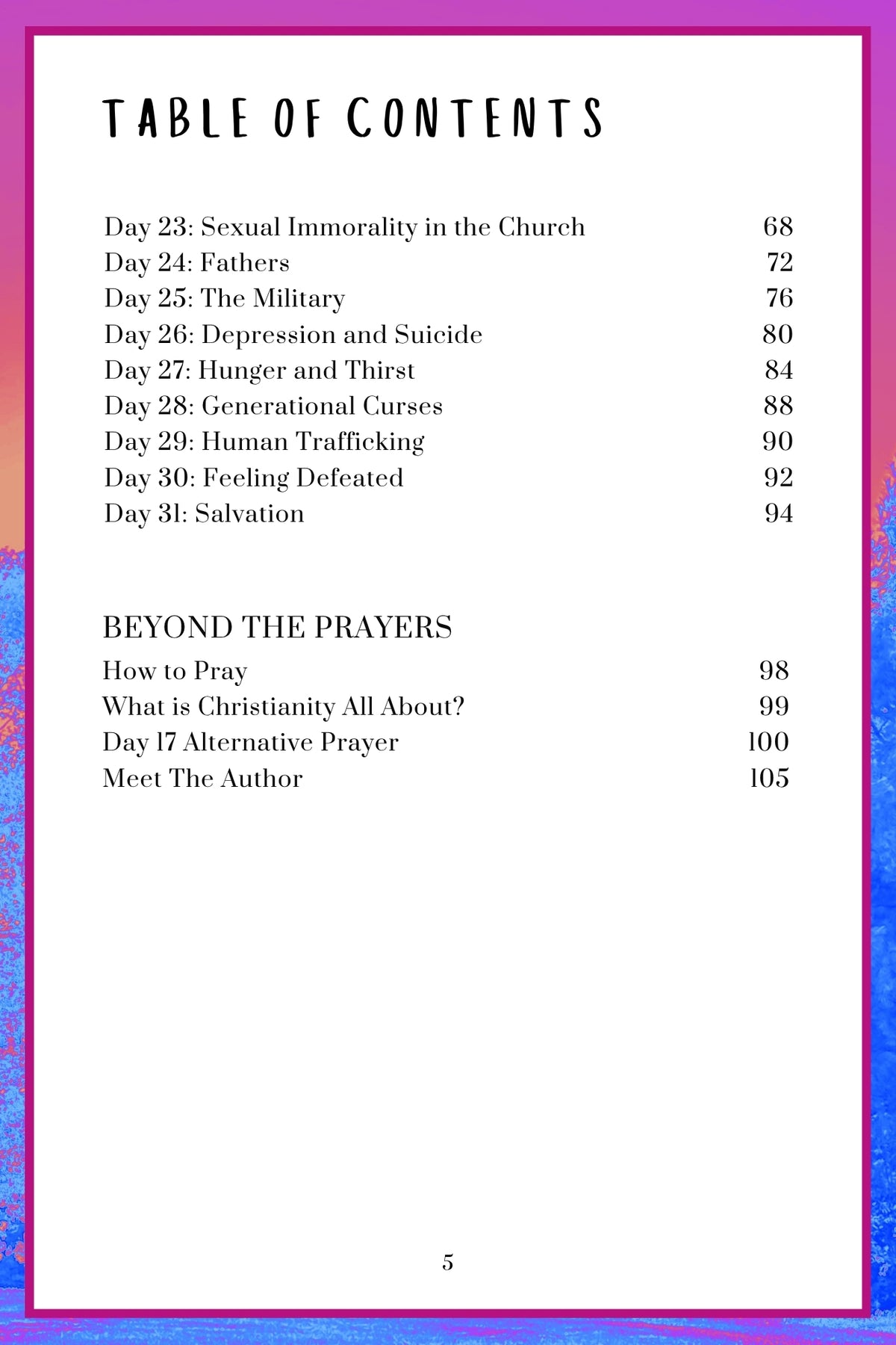 31 Prayers For All Kinds of Things